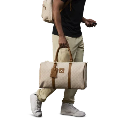 Jordan Mens Monogram Duffle In Coconut Milk | ModeSens