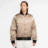 Jordan Mens  Mvp Hbr Varsity Jacket In Black/gold/sail