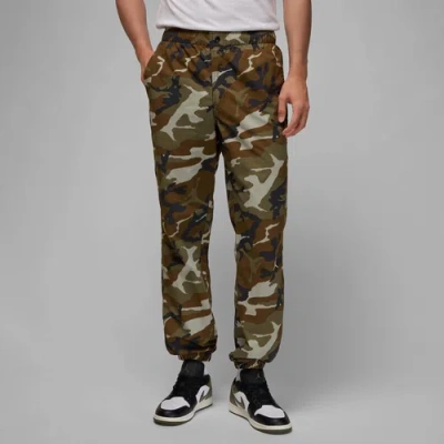 Jordan Mens  Mvp Statement Aop Pant In Light Olive/sail