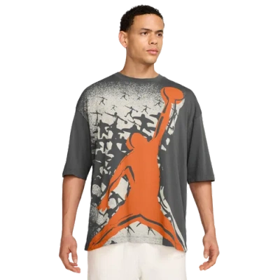 Jordan Reissue Oversize Graphic T-shirt In Gray
