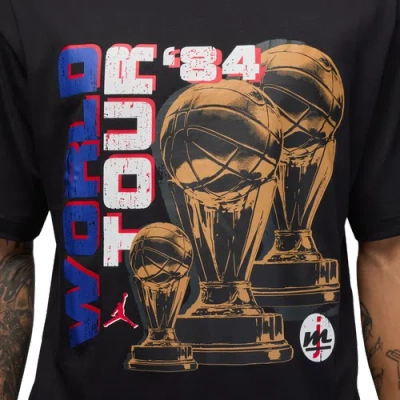 JORDAN MENS JORDAN NC WORLD TOUR SHORT SLEEVE CREWNECK
