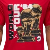 Jordan Mens  Nc World Tour Short Sleeve Crewneck In Red