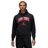 Jordan Mens  New York City Hbr Fleece Pullover In Black/black/red