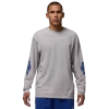 Jordan Rare Air Distressed Long Sleeve Graphic T-shirt In Black/light Sky Grey