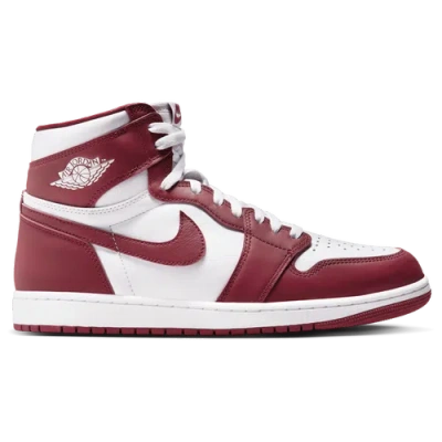 Jordan Air  1 Retro High Og "team Red" Sneakers In White/red