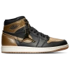 Jordan Nike Kids' Air  1 Retro High Og Basketball Sneaker In Black/metalllic Gold