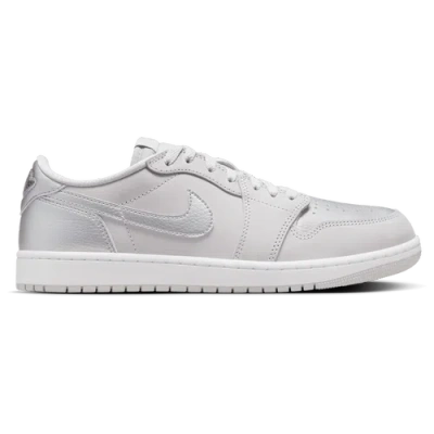 Jordan Mens  Retro 1 Low Og In Grey/silver