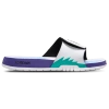 Jordan Mens  Retro 5 Hydro In White/purple/black