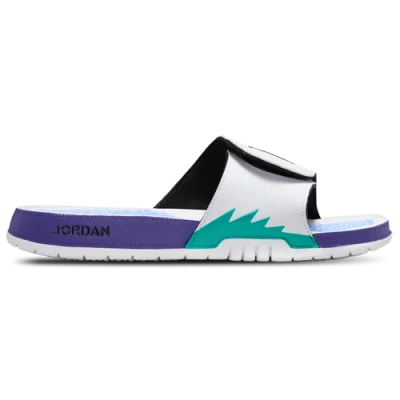 Jordan Mens  Retro 5 Hydro In White/purple/black