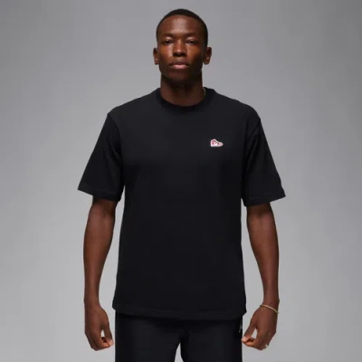 Jordan Mens  Sneaker Pitch Short Sleeve Crew In Red/black