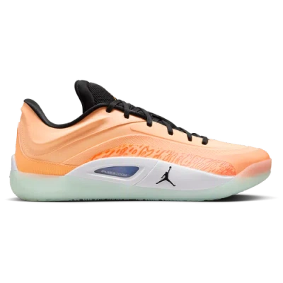 Jordan Mens  Zion 4 In Black/peach Cream/total Orange