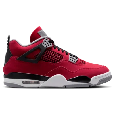 Jordan Mens Retro 4 In Red