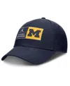 Jordan Men's Navy Michigan Wolverines Performance Club Adjustable Hat In Navy
