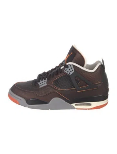 Pre-owned Jordan Mesh Athletic Sneakers In Black