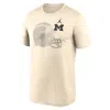 Jordan Michigan Campus Legend Shadow Logo Nike Men's Dri-fit College T-shirt In Neutral