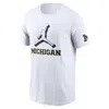 Jordan Michigan Primetime Campus 2-hit Swoosh Nike Men's College T-shirt In Multi