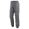 Jordan Men's Michigan Wolverines Primetime Club  College Jogger Pants In Grey