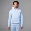 Jordan Mj Brooklyn Fleece Pullover Hoodie - Big Kid In Blue