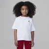 Jordan Brooklyn Essentials Little Kids' T-shirt In White