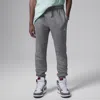 Jordan Mj Brooklyn Fleece Essentials Pants - Big Kid In Grey