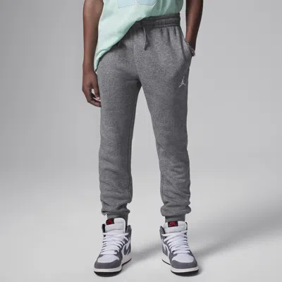 Jordan Mj Brooklyn Fleece Essentials Pants - Big Kid In Grey