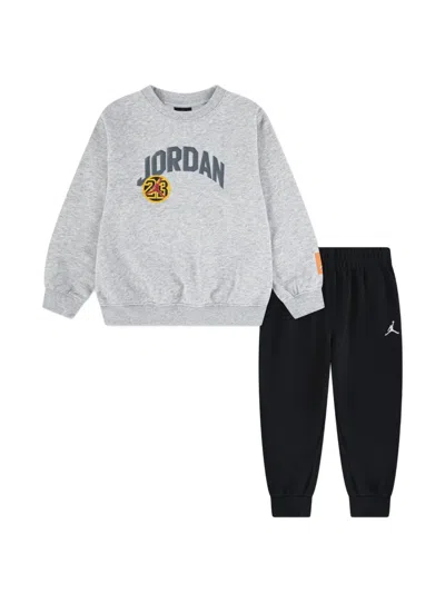 Jordan Kids' Mj Dynasty Logo-details Tracksuit In Multi