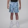 Jordan Mj Essentials Poolside Big Kids' Printed Shorts In Blue