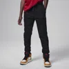 Jordan Mj Flight Big Kids' Fleece Pants In Black