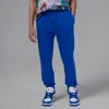 Jordan Mj Flight Big Kids' Fleece Pants In Blue