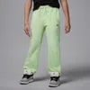 Jordan Dri-fit Sport Big Kids' Statement Hoop Fleece Pants In Vapor Green