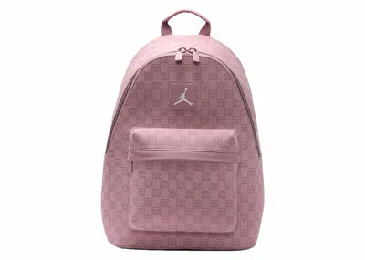 Pre-owned Jordan Monogram 25l Backpack In Pink Glaze