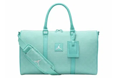 Pre-owned Jordan Monogram 25l Duffle Bag Emerald Rise