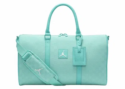 Pre-owned Jordan Monogram 25l Duffle Bag In Emerald Rise