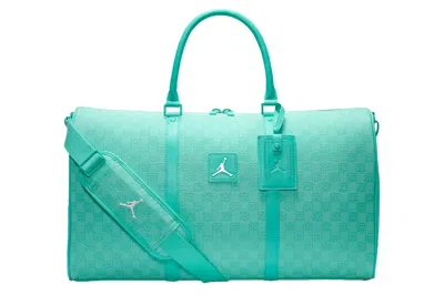 Pre-owned Jordan Monogram 40l Duffle Bag Emerald Rise