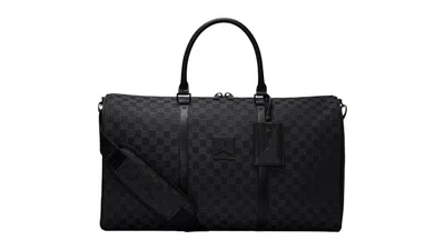 Pre-owned Jordan Monogram 40l Duffle Bag In Black
