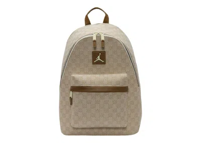 Pre-owned Jordan Monogram Backpack (20l) In Coconut Milk