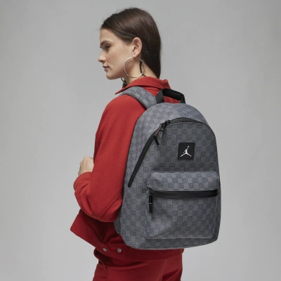 Jordan Monogram Backpack Backpack (20l) In Grey