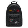 Jordan Monogram Backpack In Black