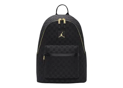 Pre-owned Jordan Monogram Backpack In Black