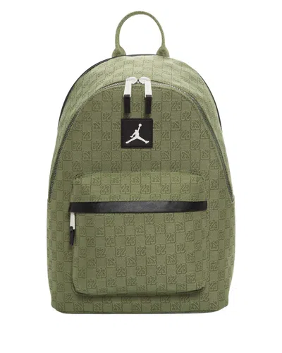 Pre-owned Jordan Monogram Backpack In Green