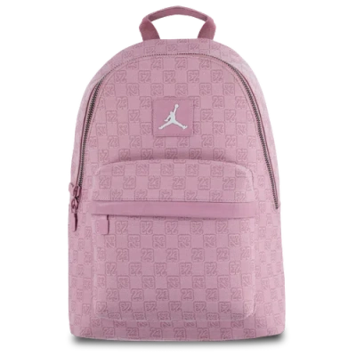 Jordan Monogram Backpack In Pink Glaze