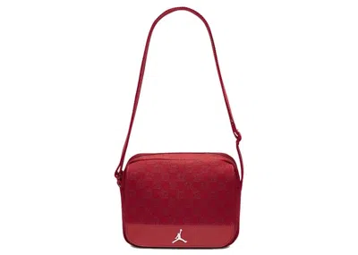 Pre-owned Jordan Monogram Crossbody In Red