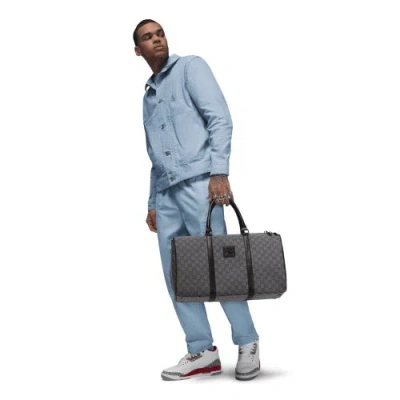 Jordan Monogram Duffel Bag In Dk Smoke Gray