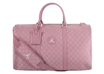 Pre-owned Jordan Monogram Duffle (40l) In Pink Glaze