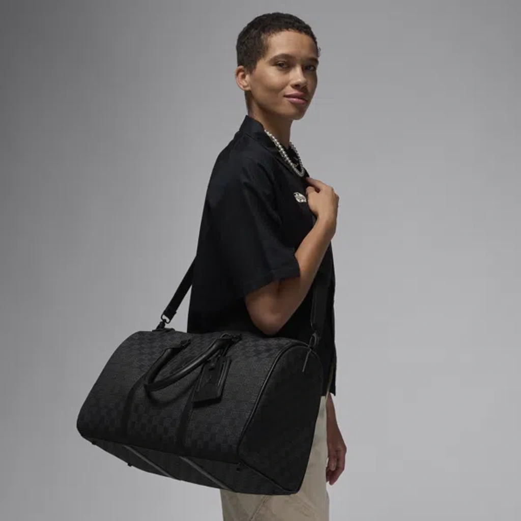 Jordan Monogram Duffle Bag (25l) In Black | ModeSens