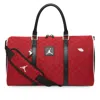 Jordan Monogram Duffle Bag (25l) In Red
