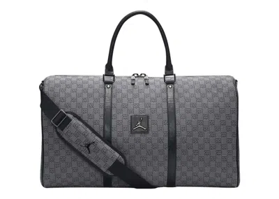 Pre-owned Jordan Monogram Duffle Bag (40l) In Dark Smoke Grey In Gray