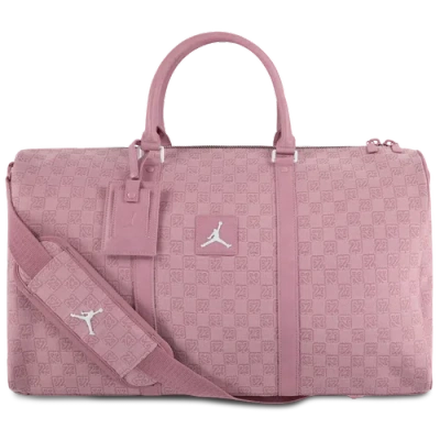 Jordan Monogram Duffle Bag In Pink