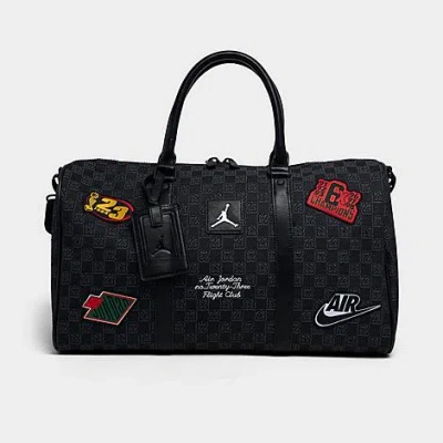 Jordan Monogram Medium Duffel Bag (25l) In Black