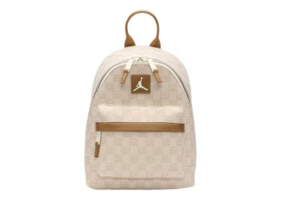 Pre-owned Jordan Monogram Mini Backpack (8l) In Coconut Milk